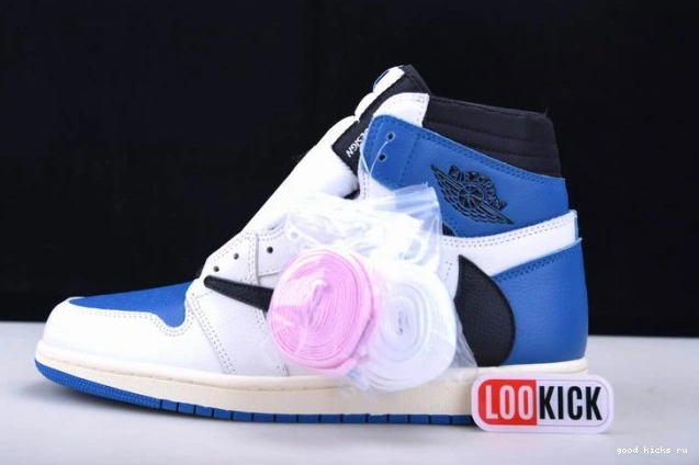 Scott Travis Air White and 1 DH3227-105 Blue Jordan 0823